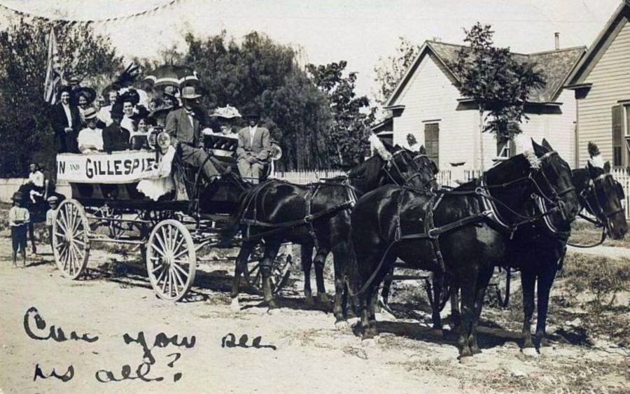 1908 San Angelo Parade Wagon