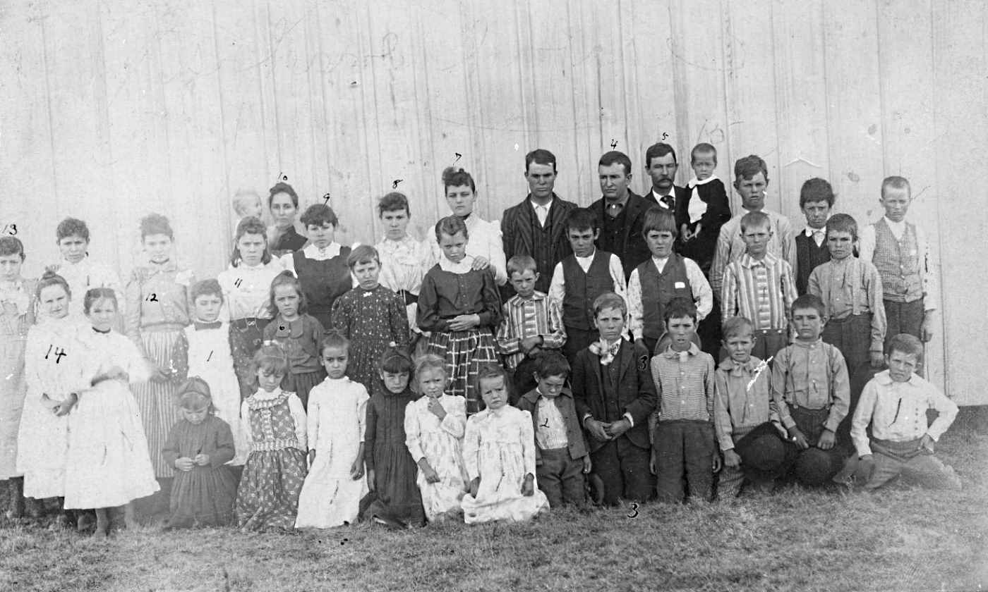 First Public School in Castro County 1891