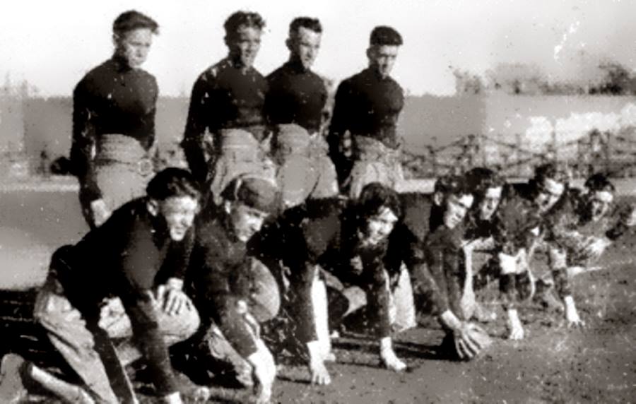 Abilene High School Football Team in 1923