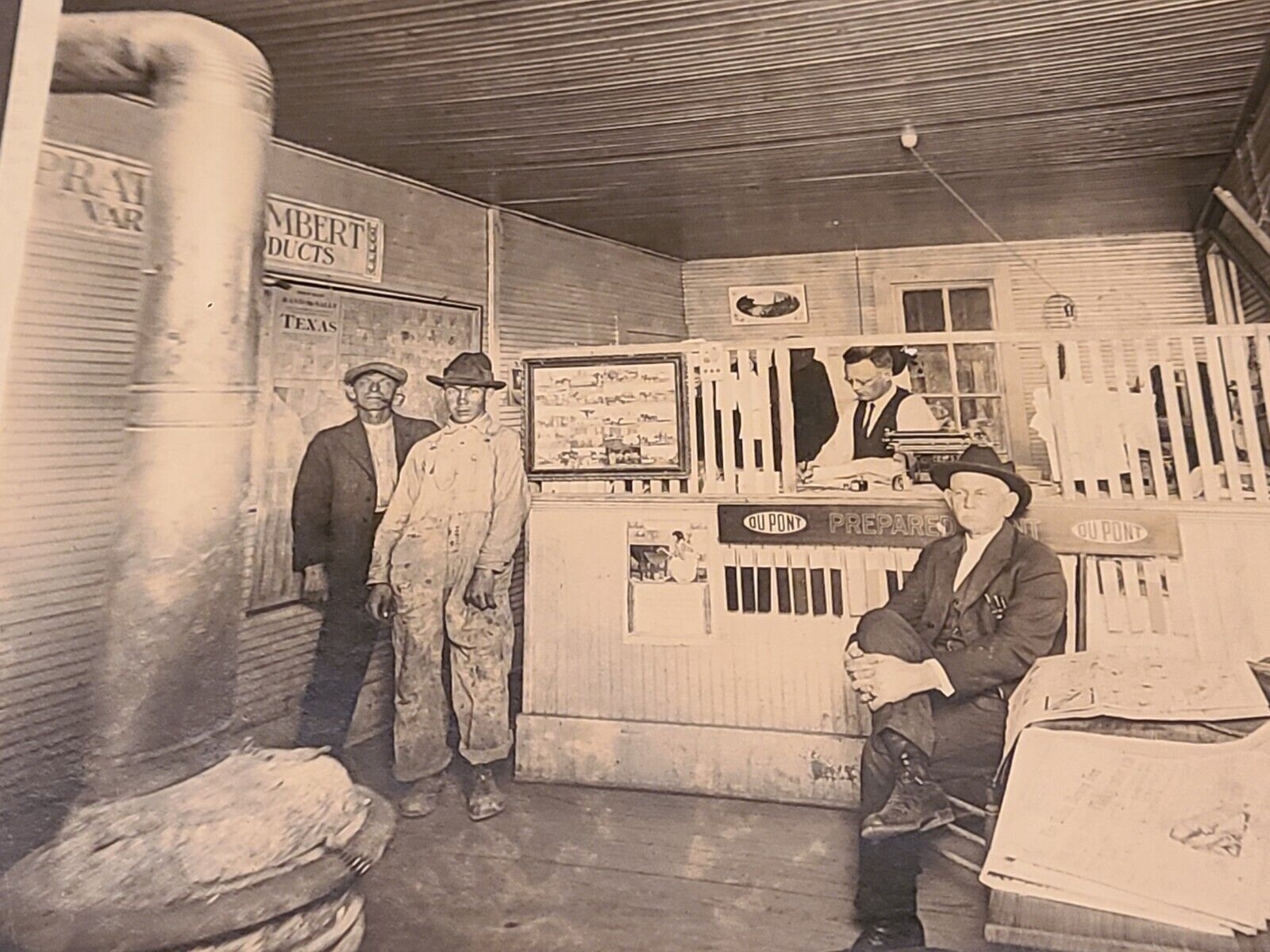 Abilene Texas Paint Store in Early 1900s