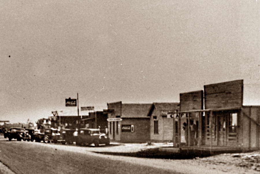 Andrews Texas Street Scene 1930s
