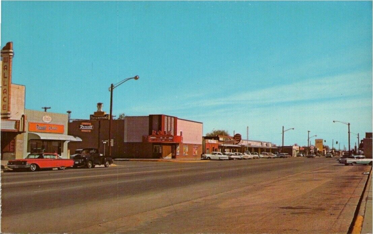 Andrews Texas Street Scene in 1960s
