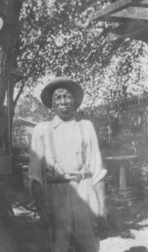 Arron Russell, Former Slave in  Ft. Worth in 1937