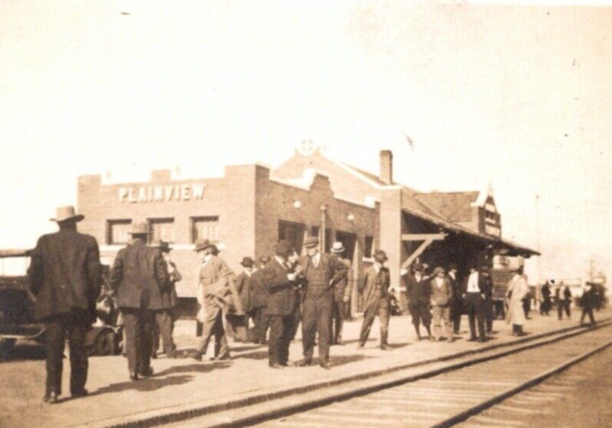 Atchison Topeka & Santa Fe Railroad Depot Plainview
