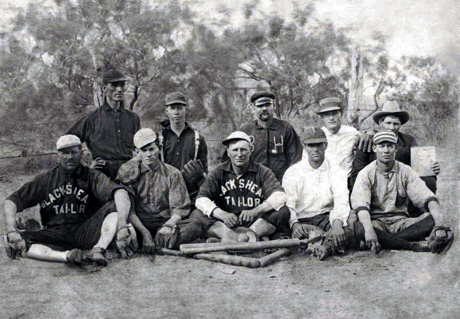 Ball Players in Coleman TX in 1915