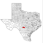 Bandera County Map