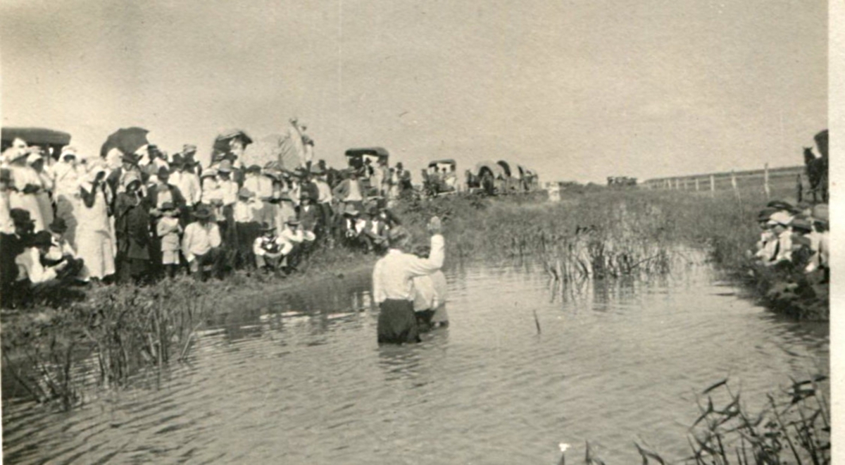 Baptism Near Plainview Texas