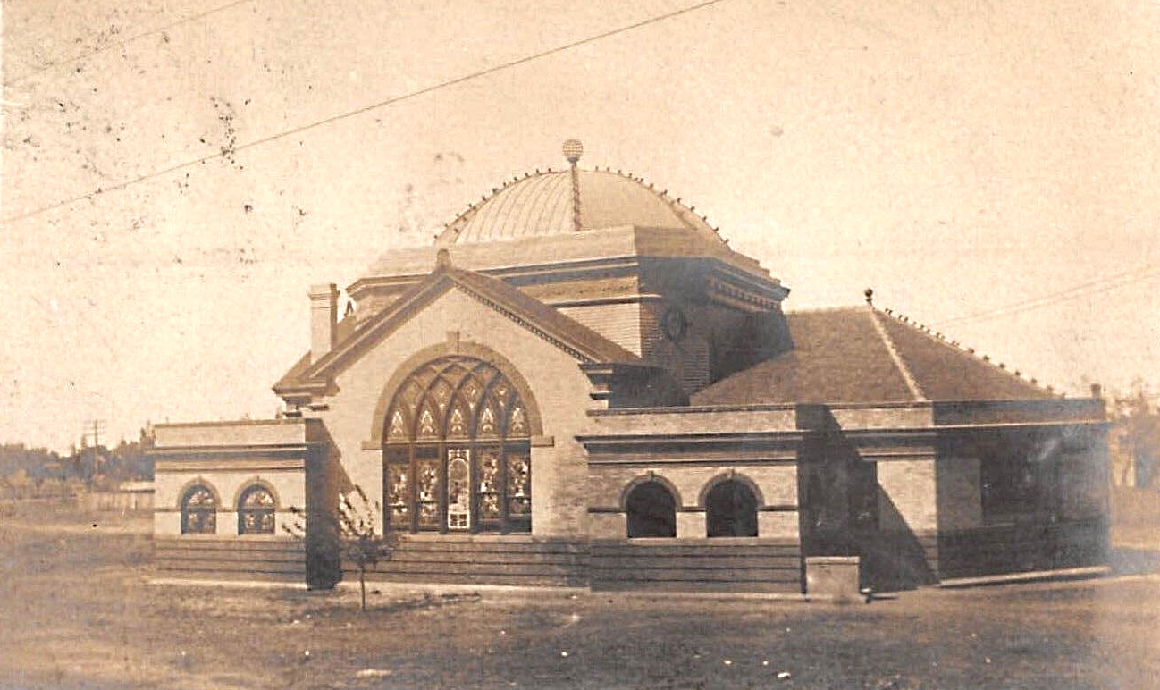 Baptist Church in Midland Texas in 1908