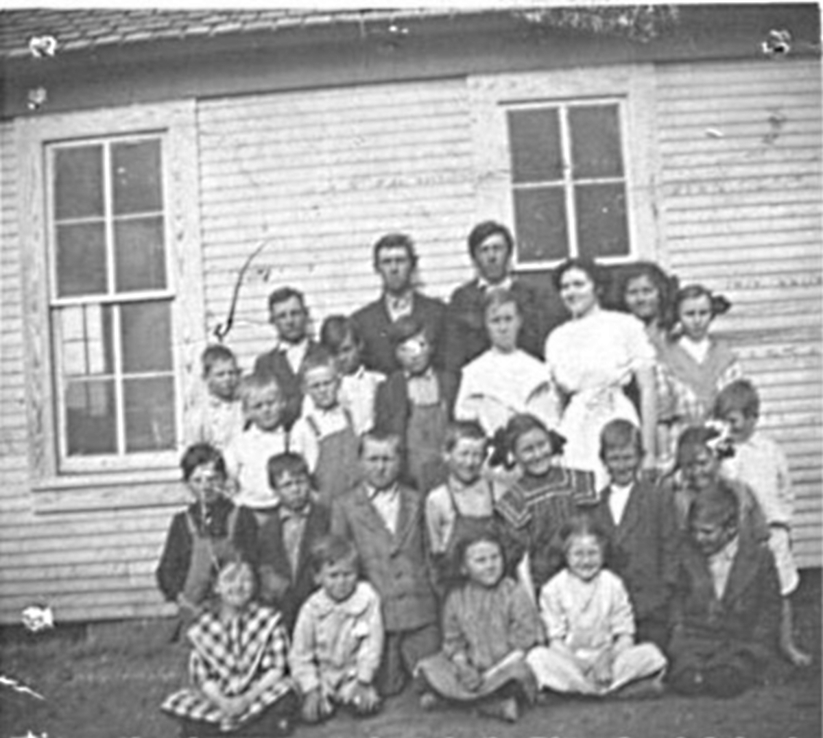 Bitter Creek School 1909-1910 Class Photo