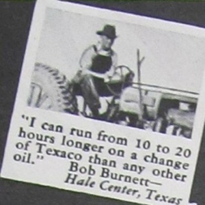 Bob Burnett Hale Center Tx 1939