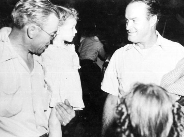 Bob Hope in Snyder Texas in 1952