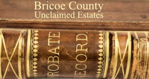 Briscoe County Unclaimed Estates