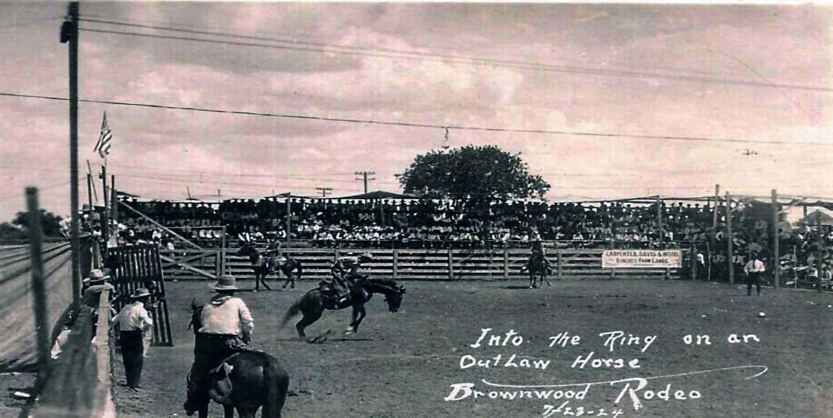 Brownwood Rodeo in 1924