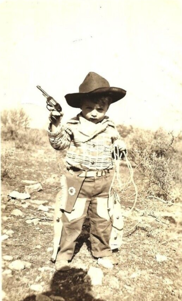 Buckaroo Cowboy in Mason in 1935 