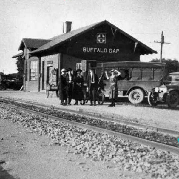 Buffalo Gap Texas Train Station 1920