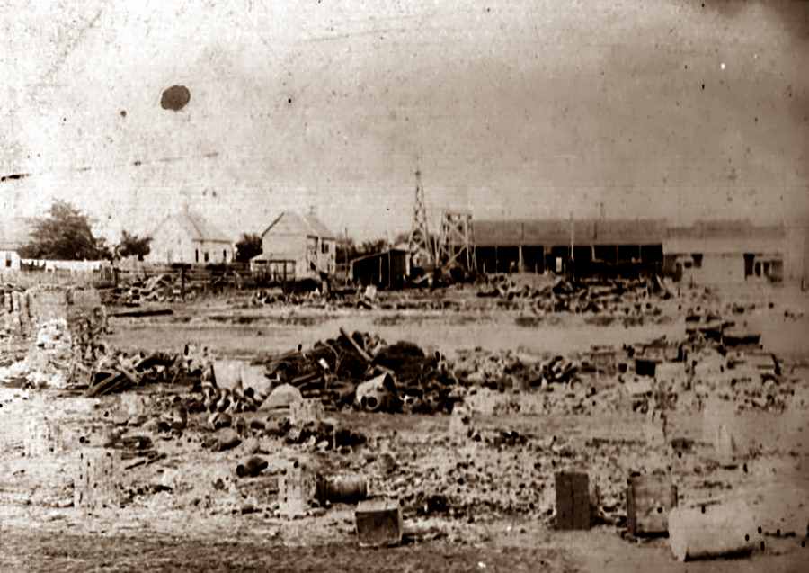 Chillicothe after the fire of 1890