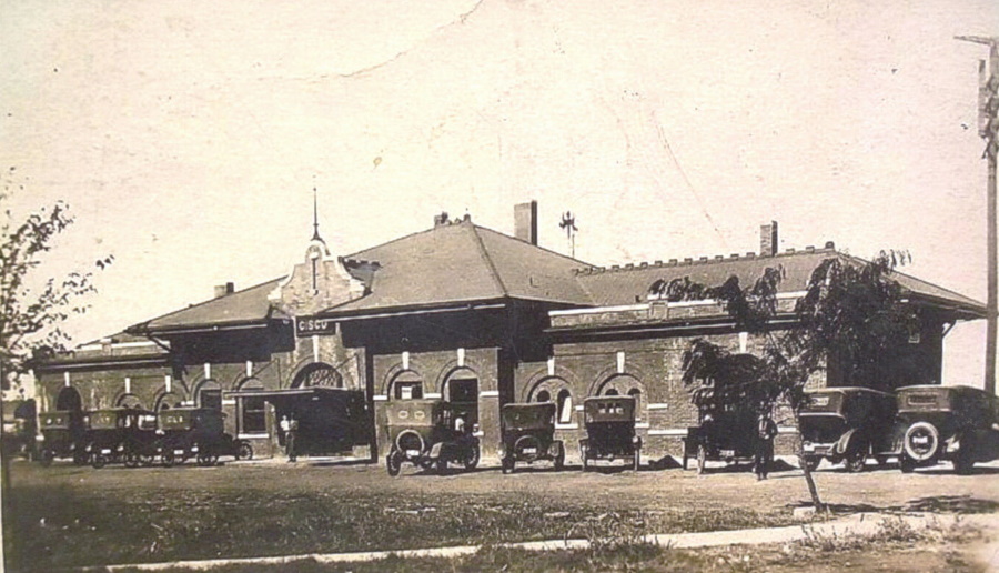 Cisco Texas Railroad Depot 1920s