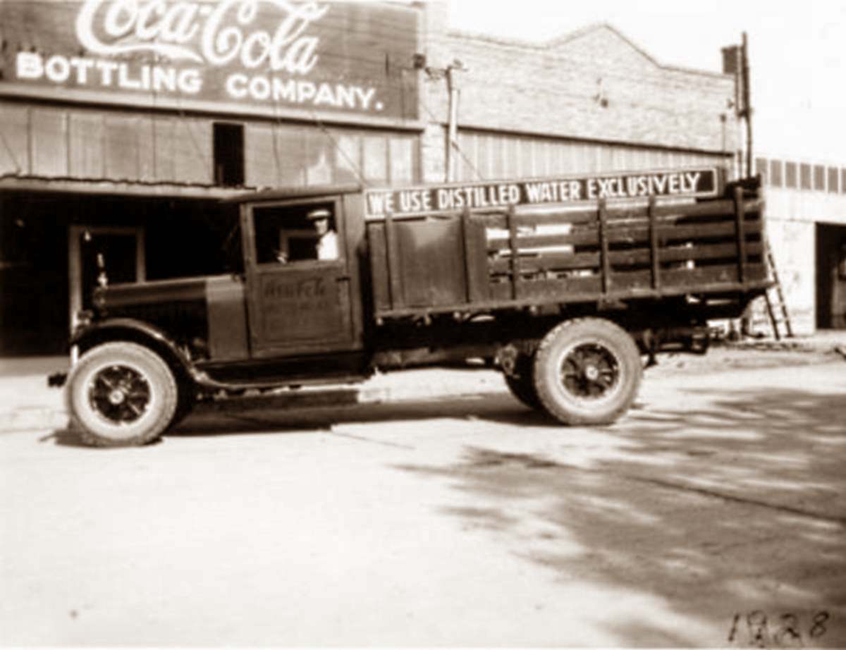 Coca-Cola Bottling Company in Coleman in 1928