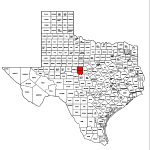 Coleman County Map