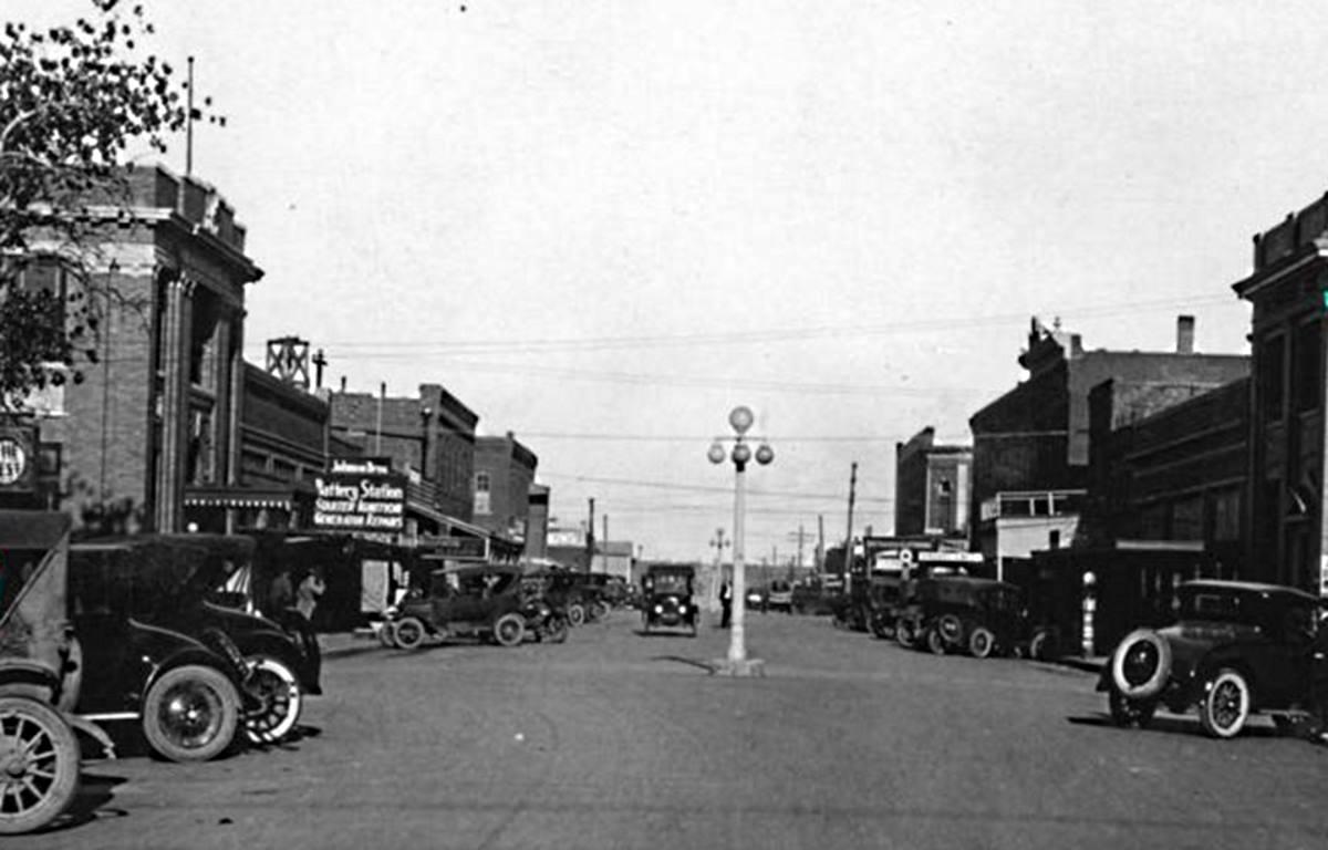 Colorado City Main Street in 1925