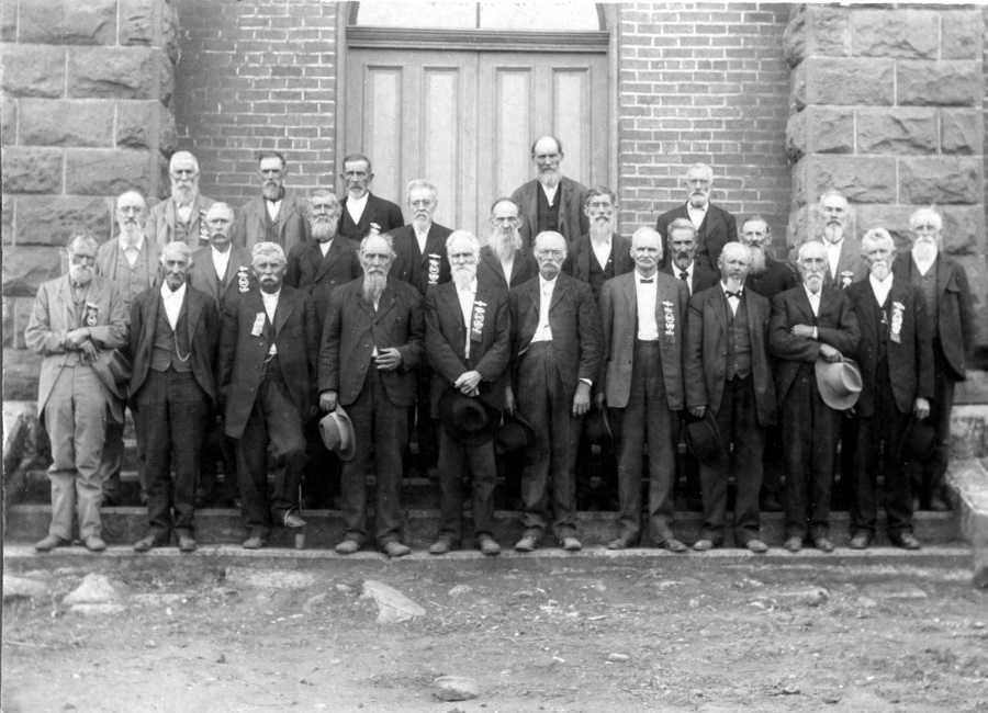 Confederate Veterans in Childress Texas 1920s