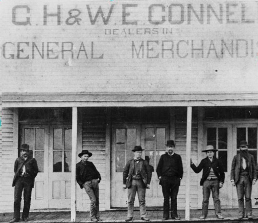 Connell General Store in Sweetwater in 1882