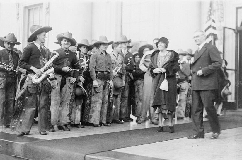 Cowboy Band of Simmons University 1930s