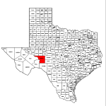 Crockett County Map