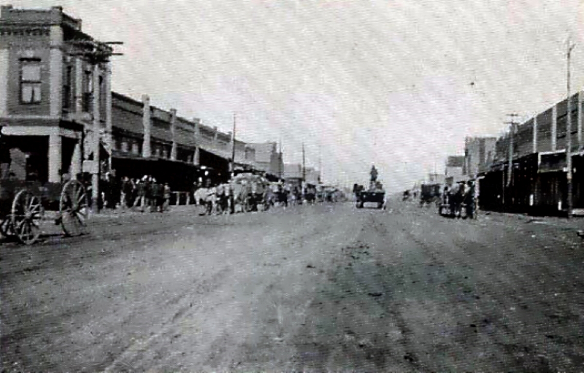 Dalhart Street Scene in 1910