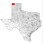 Dallam County Map