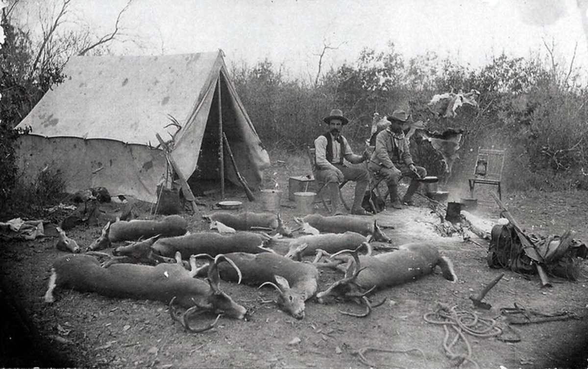 Deer Hunters in Kimble County in 1899