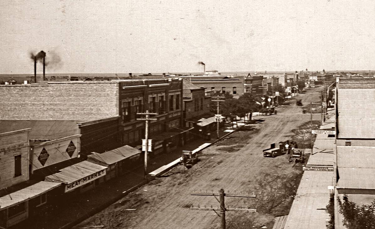 Denrock Ave in Dalhart in 1912