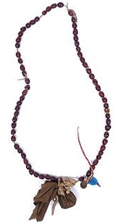 Dot Babb's Comanche-Made Necklace