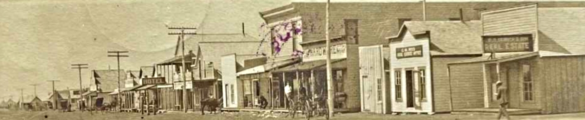 Downtown Tahoka in 1912 - Image two