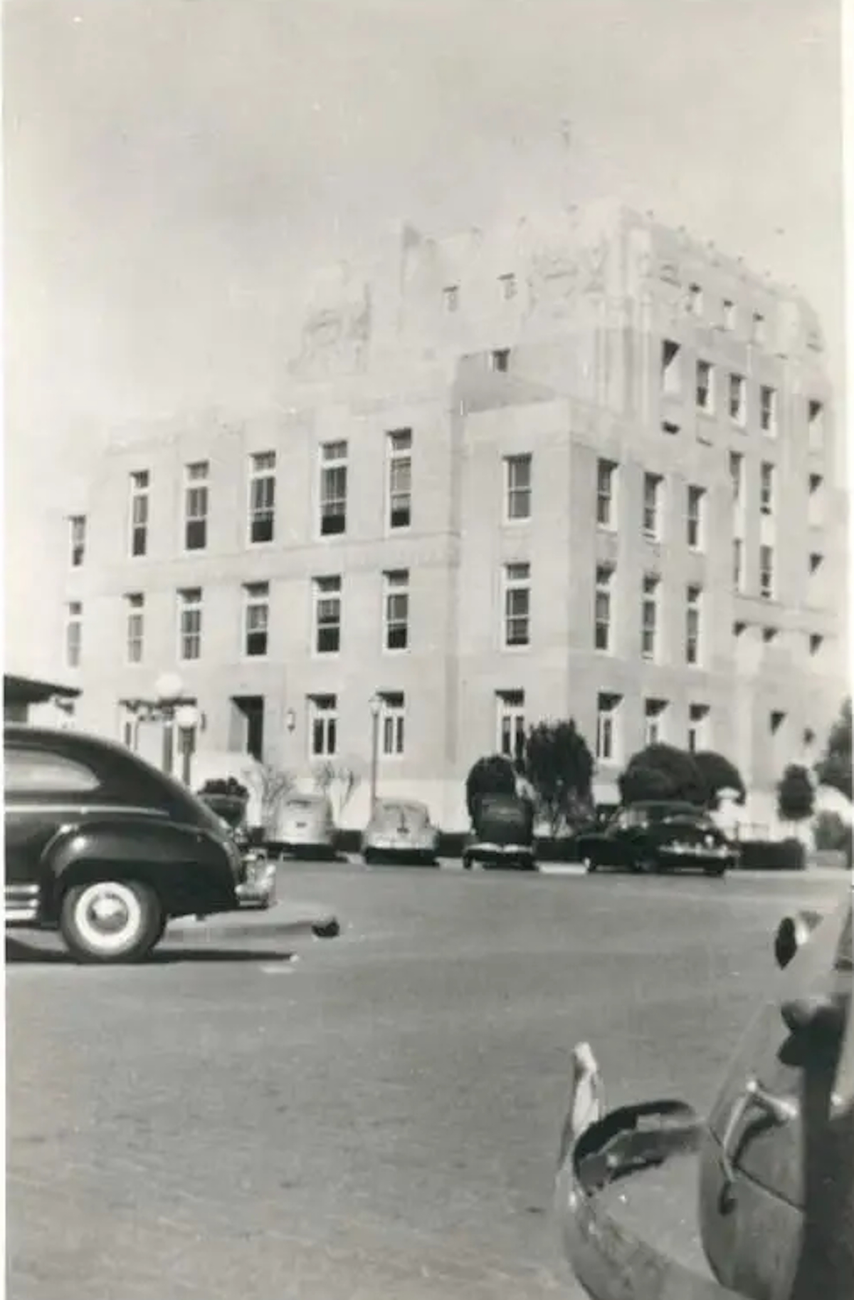 Eastland County Courthouse 1950s