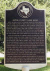 Ector County land rush historical marker