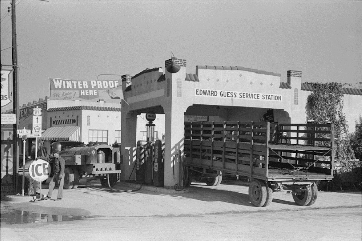 Edward Guess Service Station