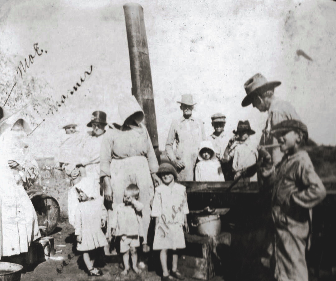 Family Gathering in Terry County Texas 1920's