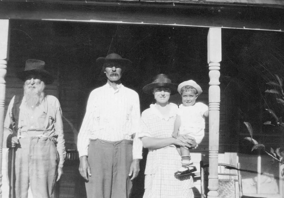 Farm Family Near Plainview