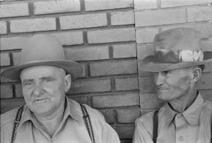 Two Farmers in Spur Texas in 1939