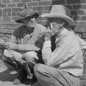 Two Farmers in Odessa Texas in 1937