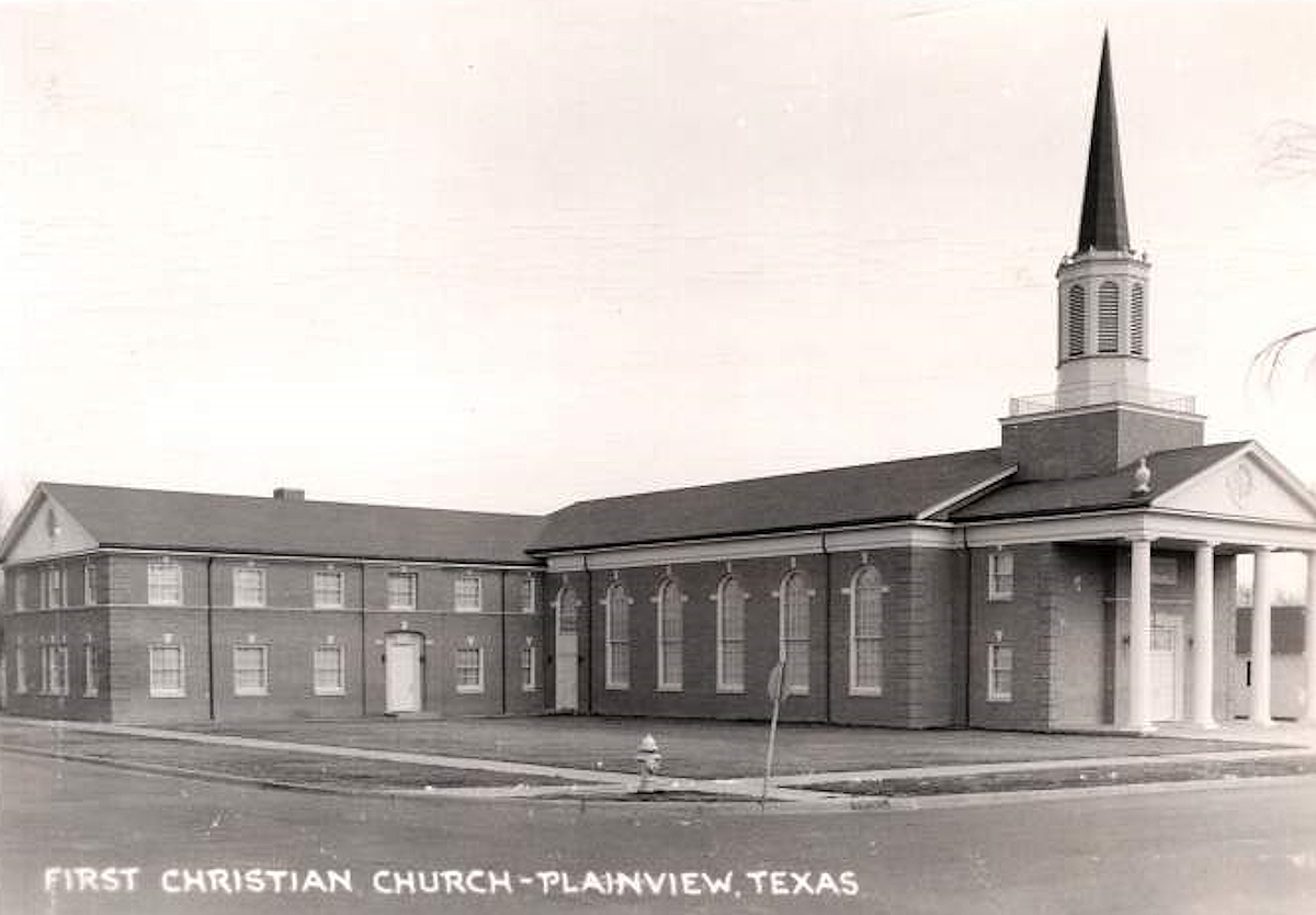 First Christian Church in 1950s