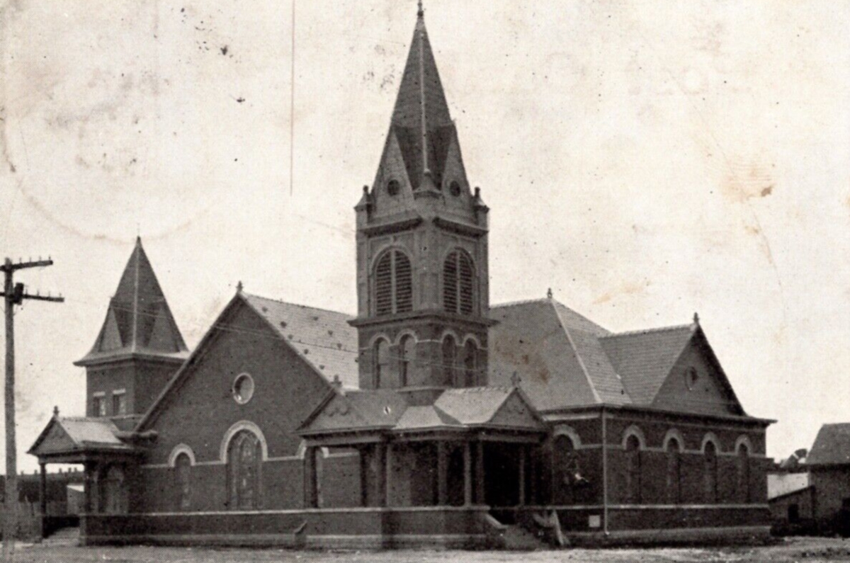 First Methodist Episcopal Church Childress in 1908