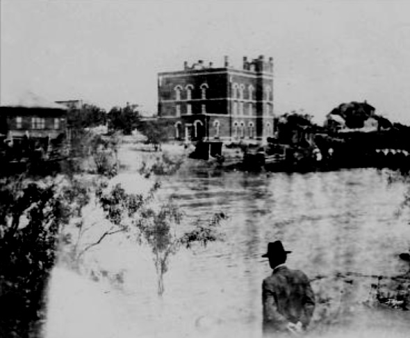 Flood in Snyder Texas 1924