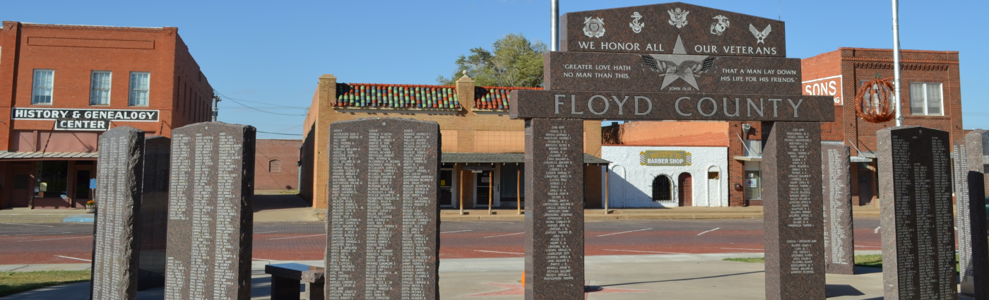 Floyd County Texas Veterans Memorial