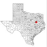Freestone County Map