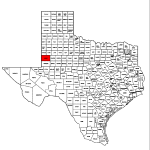 Gaines County Map