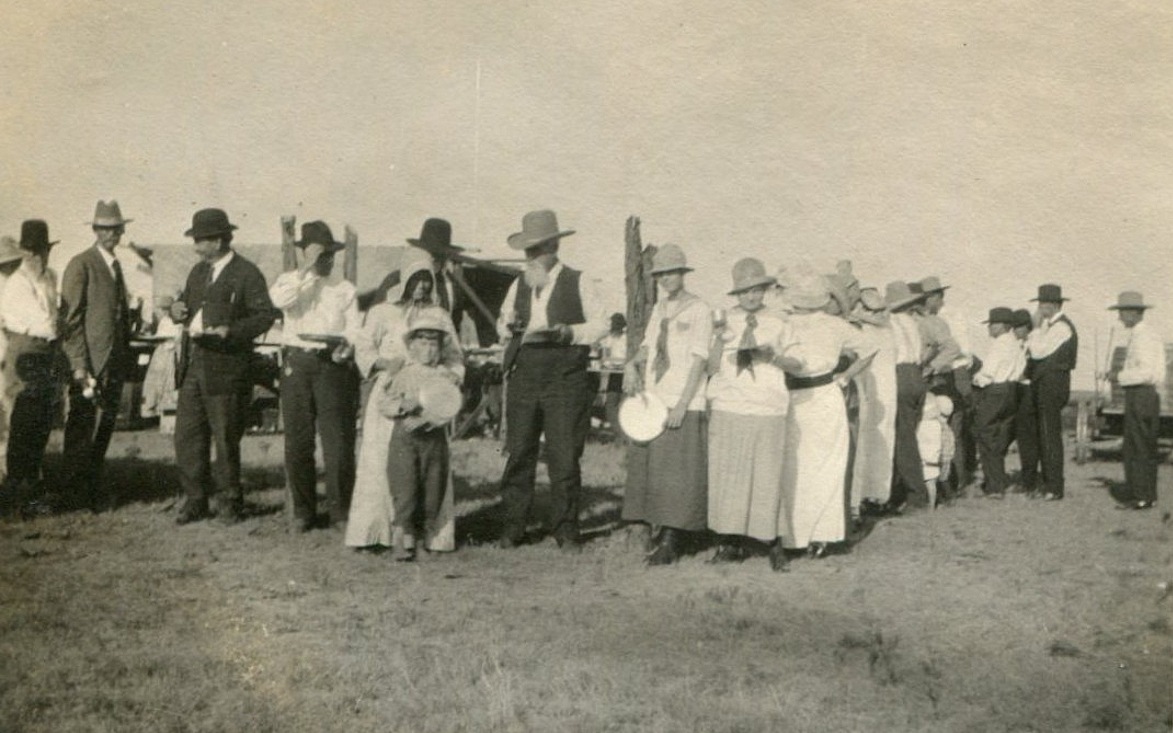 Gathering at Miles Turner Hutcherson Ranch