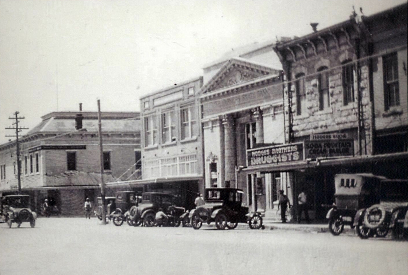 Downtown Georgetown Street Scene in 1920's