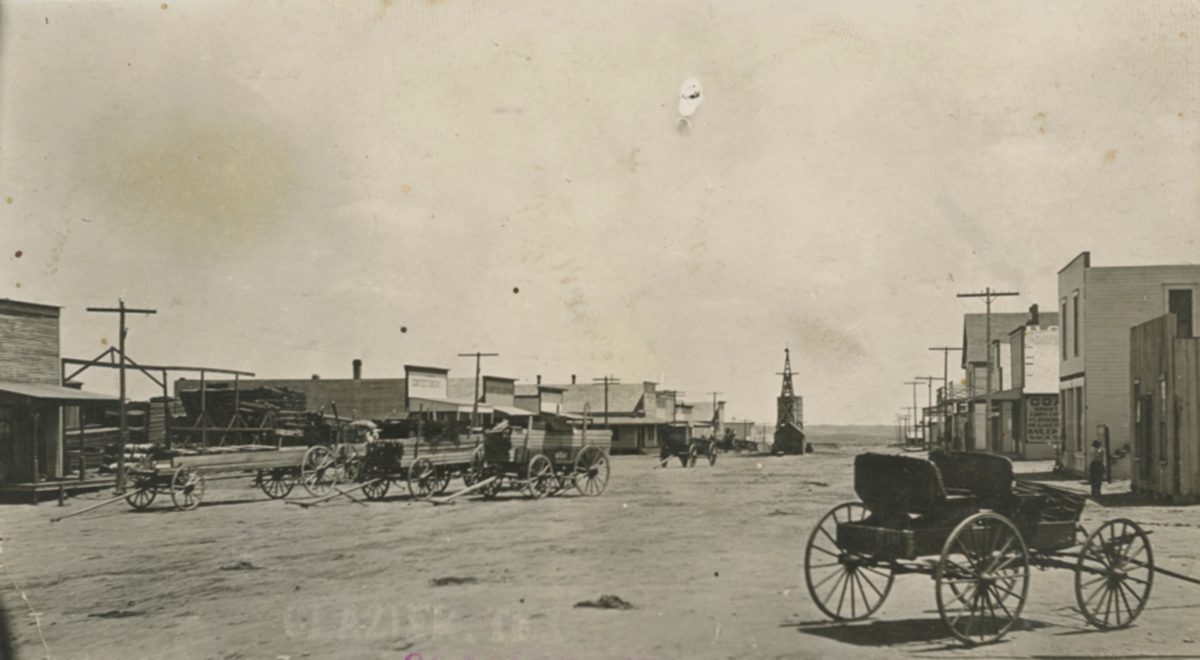 Glazier Texas in Early 1900s